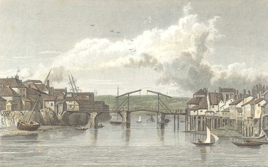 YORKS. Whitby. Westall-Finden 1830 old antique vintage print picture
